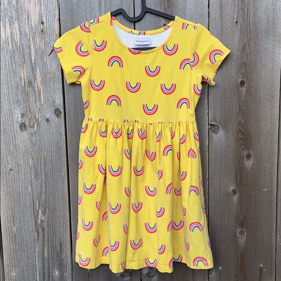 Hanna Andersson Other - Hanna Andersson Rainbow Yellow Dress
